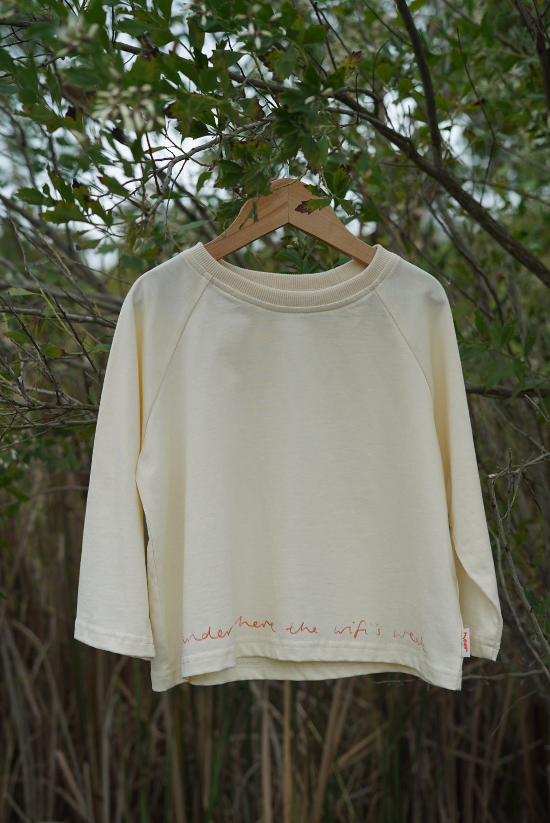 Wander Where The Wifi's Weak Long Sleeve Tee