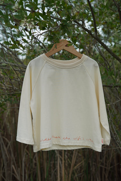 Wander Where The Wifi's Weak Long Sleeve Tee