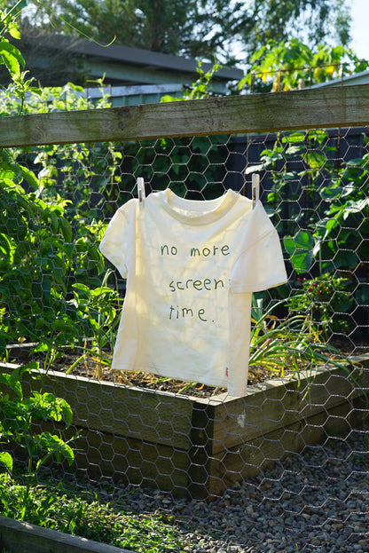 No More Screen Time Tee