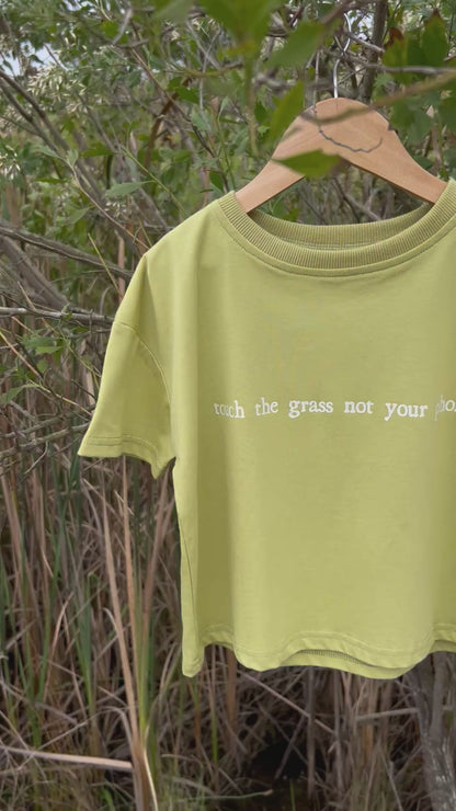 Touch The Grass Tee